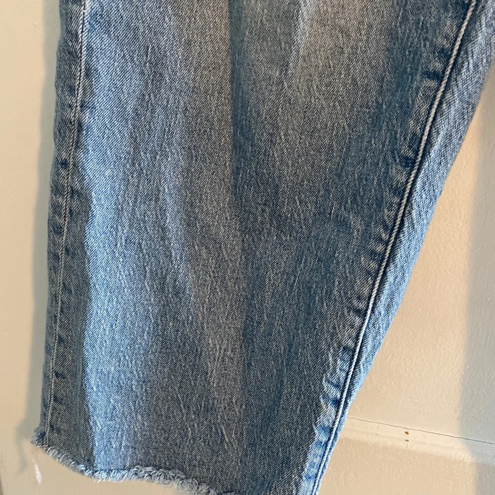 Madewell The Curvy Perfect Vintage Wide-Leg Crop Jean Altoona Wash Size 28 - Picture 5 of 9